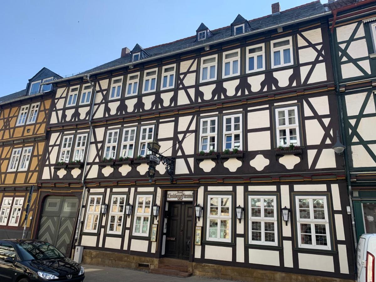 Hotel Goldene Krone Goslar Exteriér fotografie