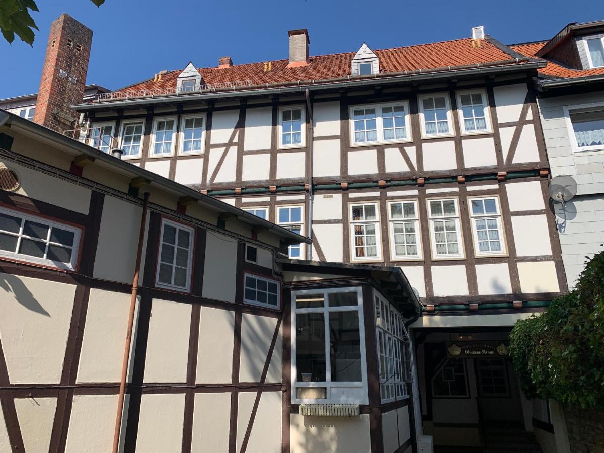 Hotel Goldene Krone Goslar Exteriér fotografie